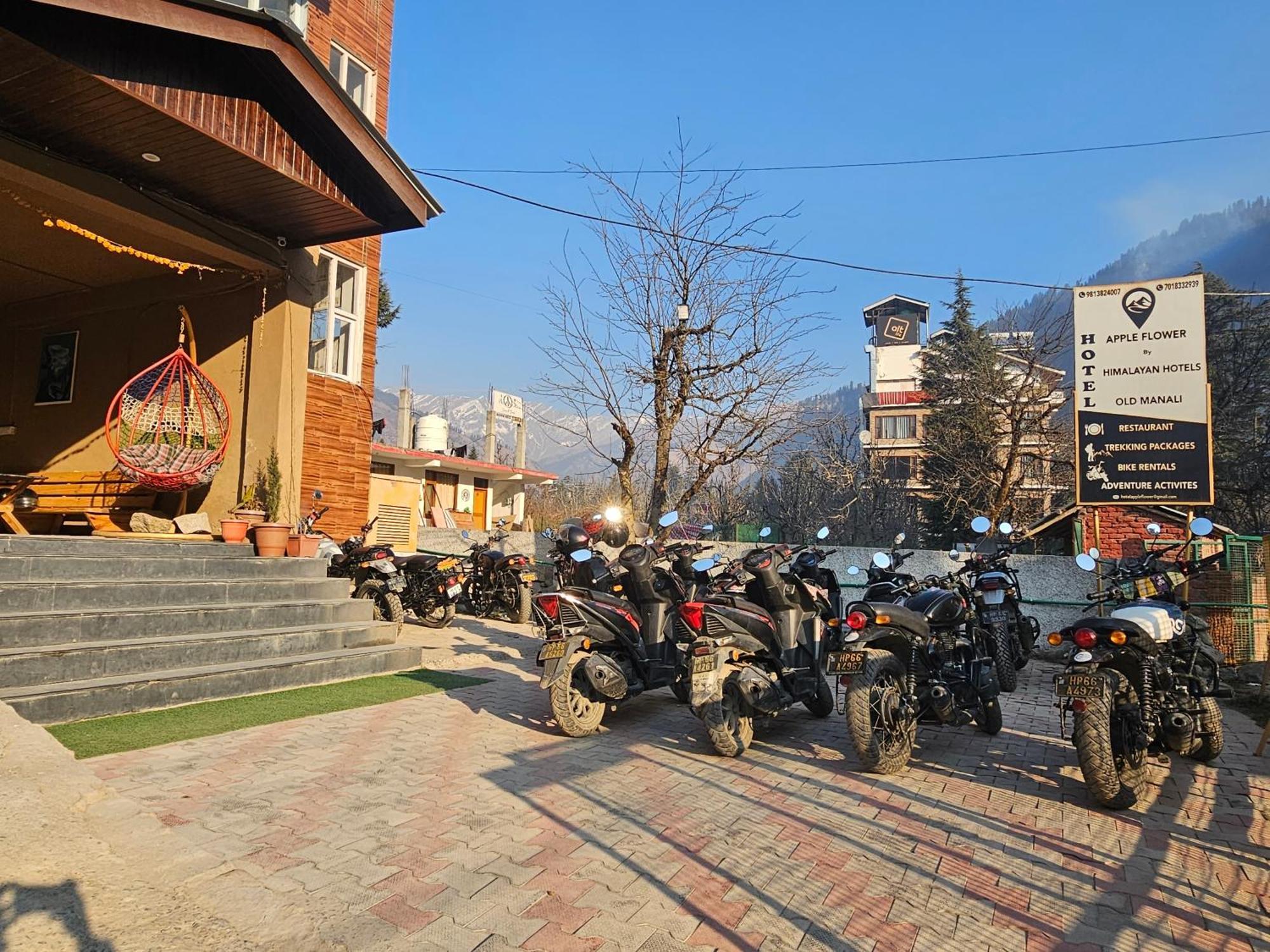 Hotel Apple Flower Manali (Himachal Pradesh) Bagian luar foto
